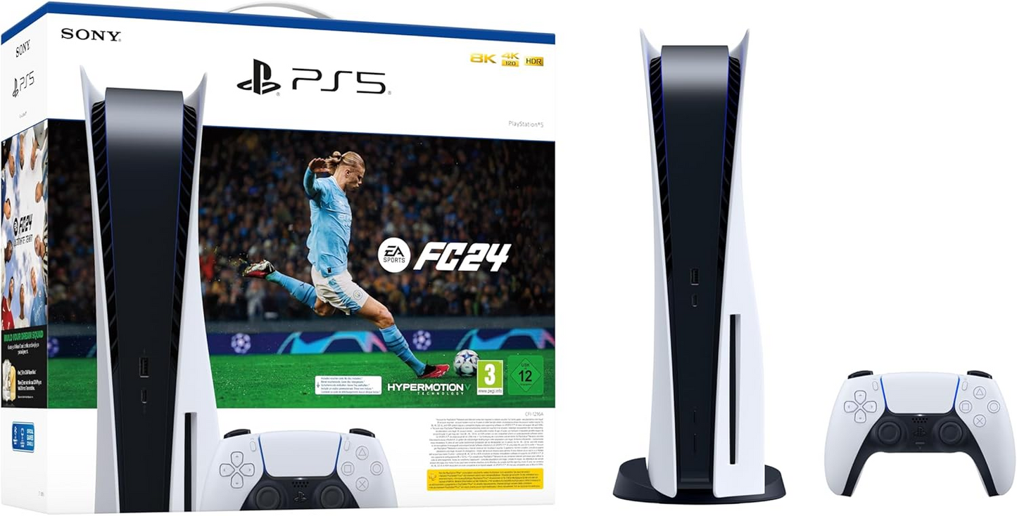 Sony PlayStation 5 Édition Standard Blanche - EA Sports FC 24