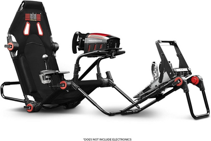 Next Level Racing F-GT Lite - Simulador de Cockpit Plegable para Carreras | Ajustable y Compatible con Volantes