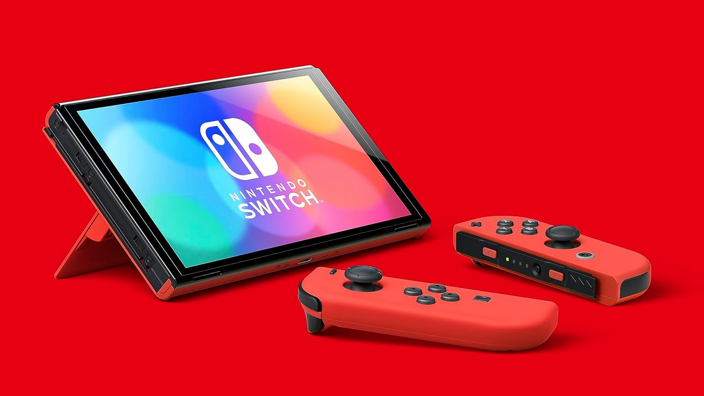 Nintendo Switch OLED - Edición Especial Mario (Rojo)